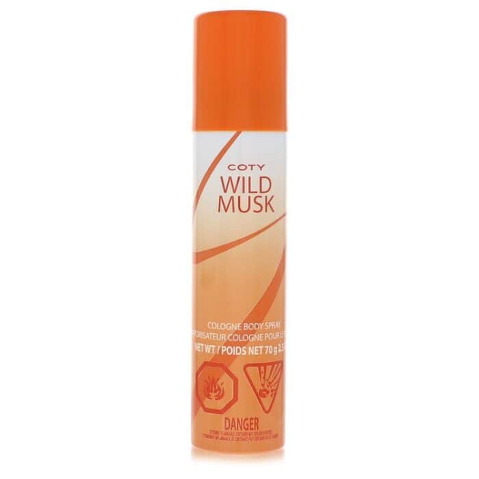 Wild Musk By Coty - Cologne Body Spray 2.5 Oz