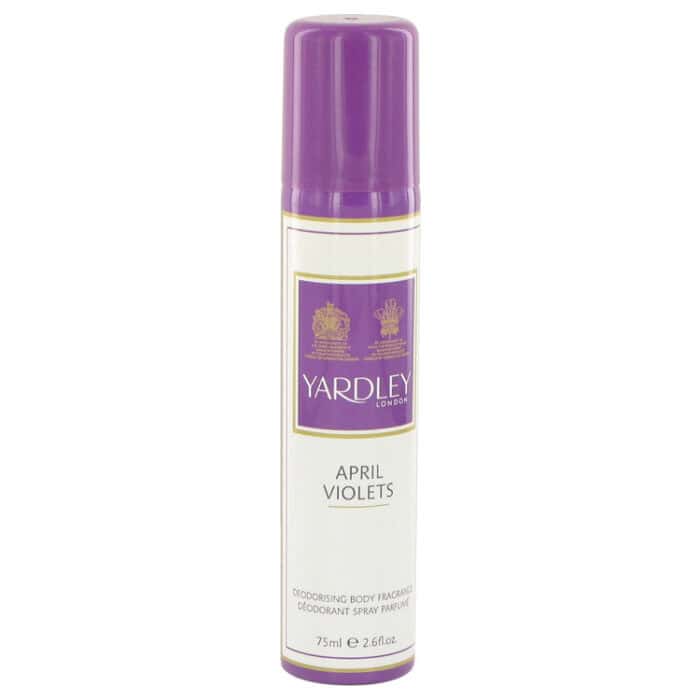 April Violets By Yardley London - Body Spray 2.6 Oz