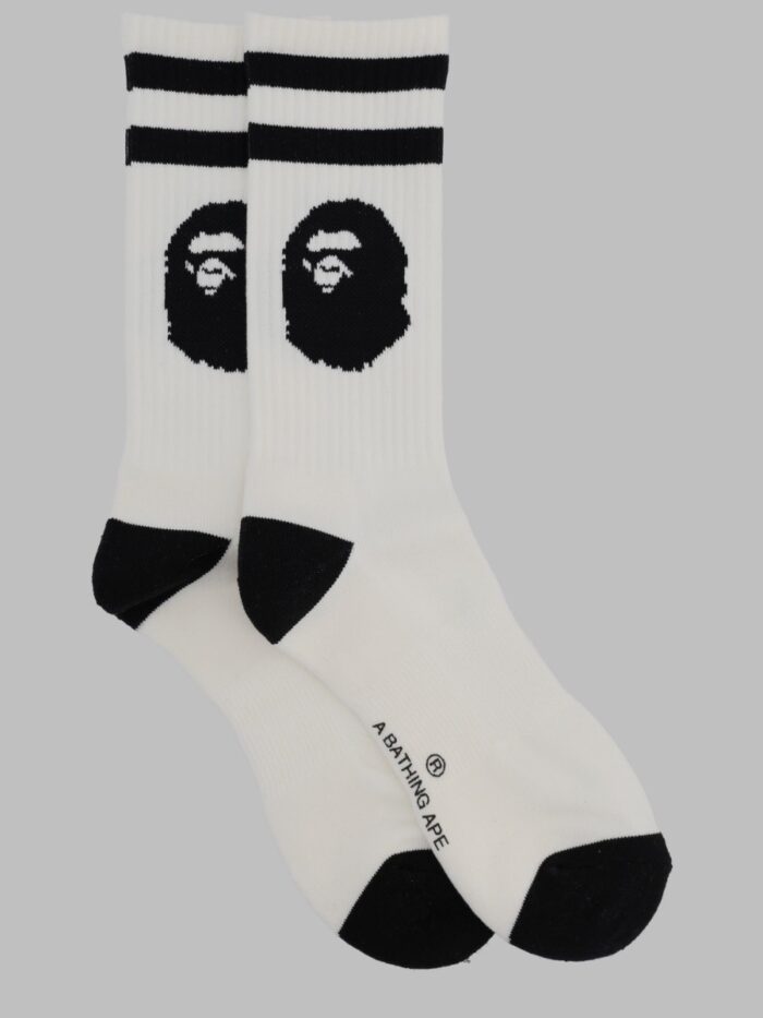 a bathing ape calzini "ape head" A BATHING APE CALZINI "APE HEAD"