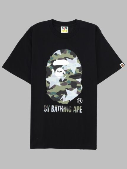 A BATHING APE T-SHIRT CON STAMPA