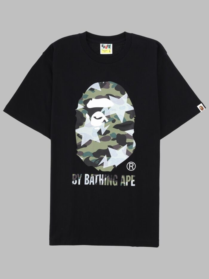 A BATHING APE T-SHIRT CON STAMPA