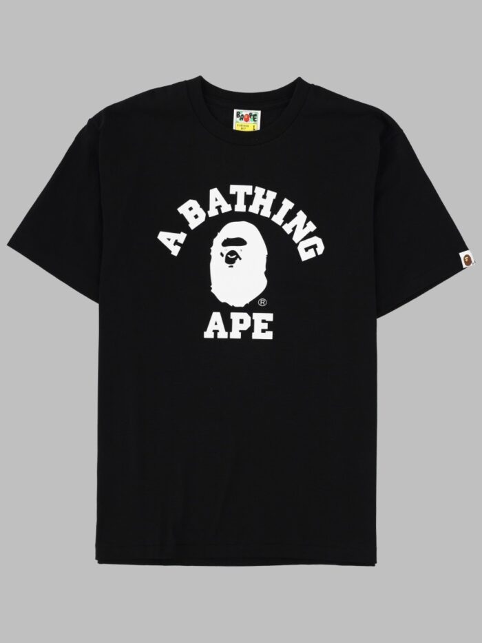 a bathing ape t shirt con stampa A BATHING APE T-SHIRT CON STAMPA