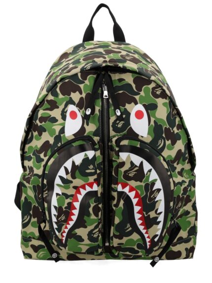 A BATHING APE ZAINO "ABC CAMO SHARK DAYPACK"