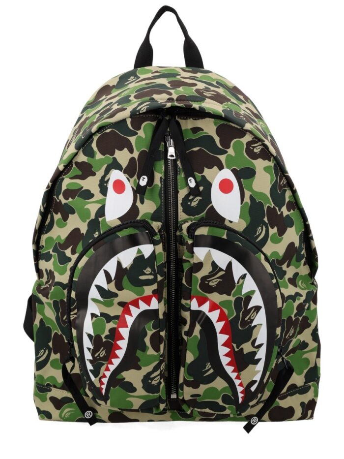 A BATHING APE ZAINO "ABC CAMO SHARK DAYPACK"