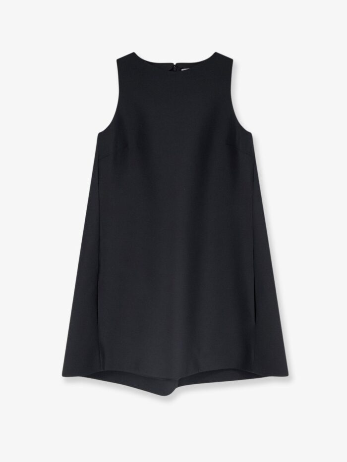 Balenciaga A-line Silk Mini Dress