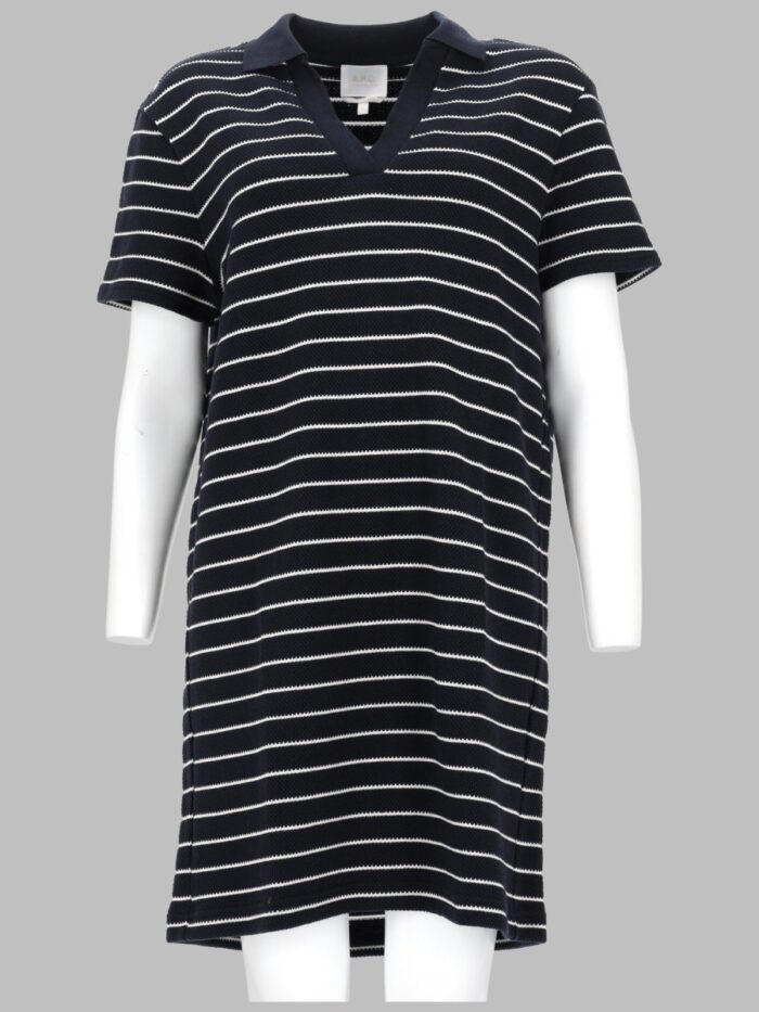 A.P.C. ABITO POLO A RIGHE