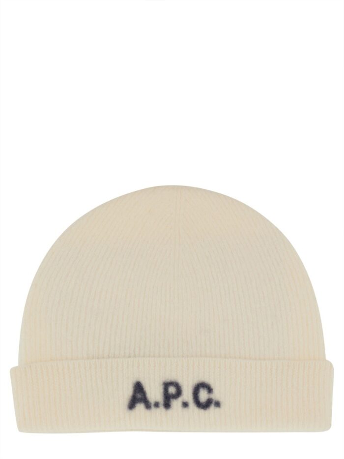 A.P.C. BERRETTO IN LANA CON LOGO