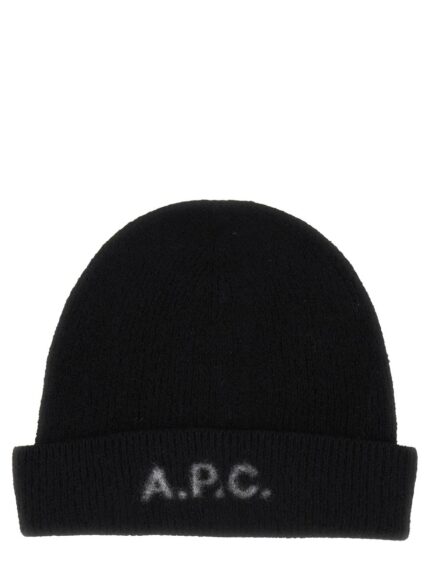 A.P.C. BERRETTO IN LANA CON LOGO