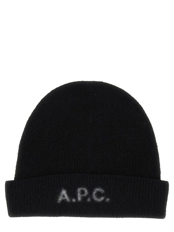 A.P.C. BERRETTO IN LANA CON LOGO