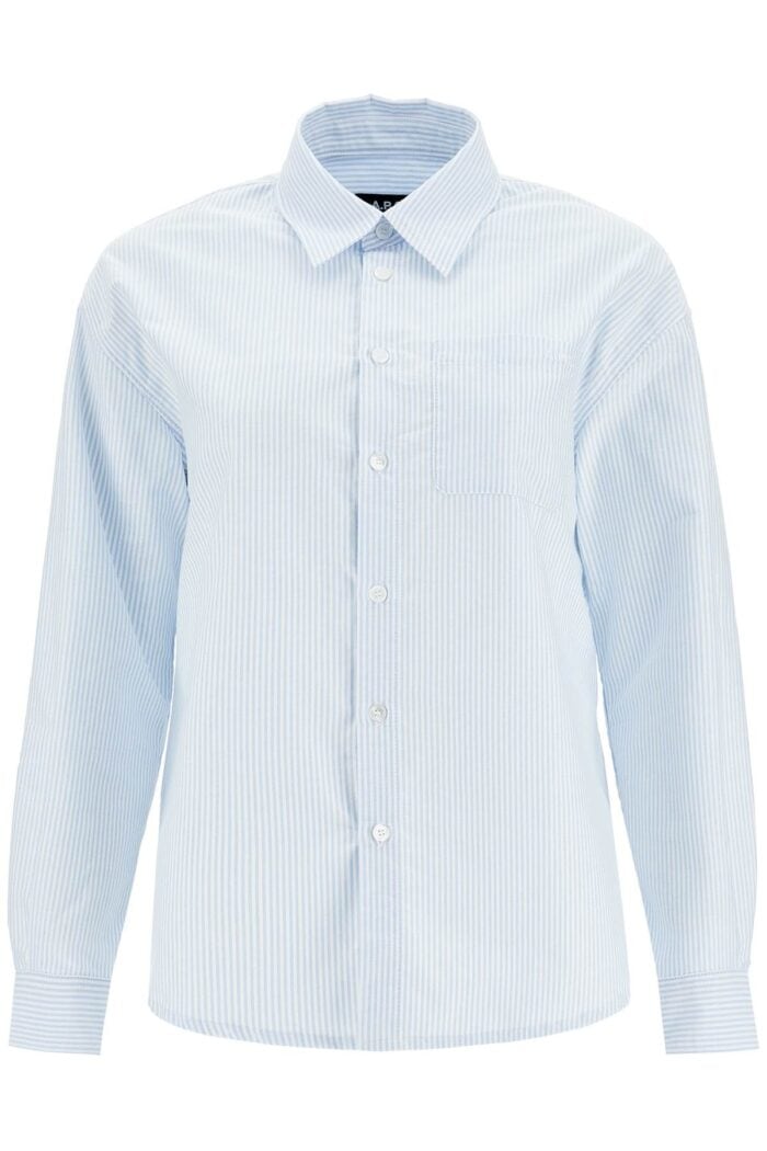 A.P.C. Boyfriend Shirt With Pocket Detail