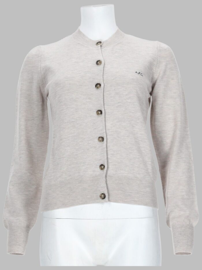 a.p.c. cardigan in lana A.P.C. CARDIGAN IN LANA