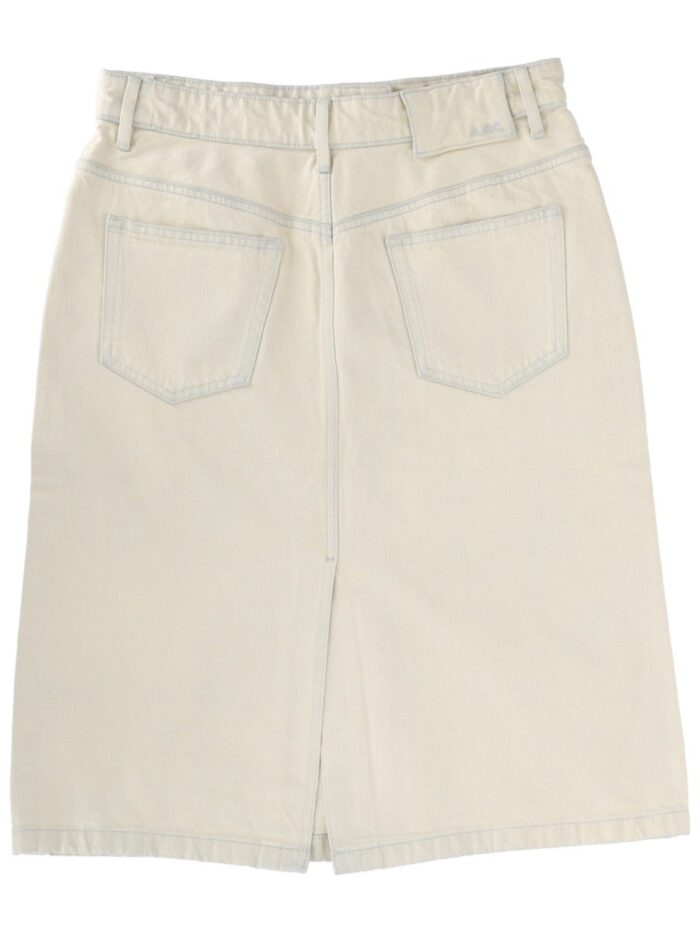 A.P.C. DENIM MIDI SKIRT
