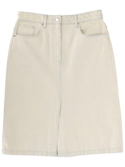 A.P.C. DENIM MIDI SKIRT