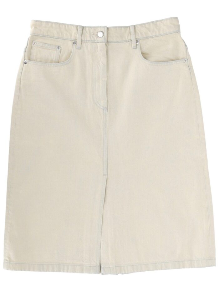 A.P.C. DENIM MIDI SKIRT