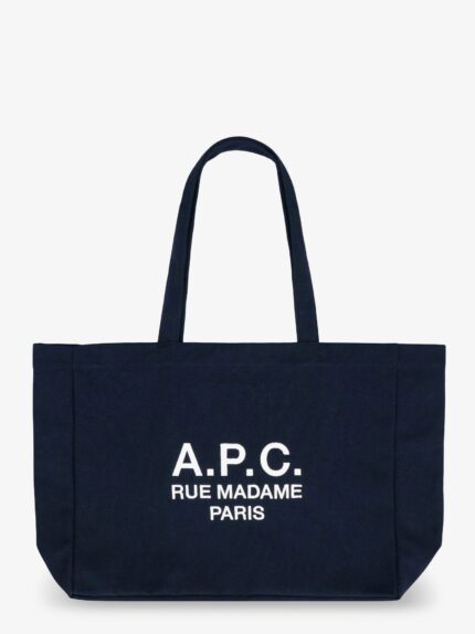 A.P.C. Diane Rue Madame Canvas Shopping Bag