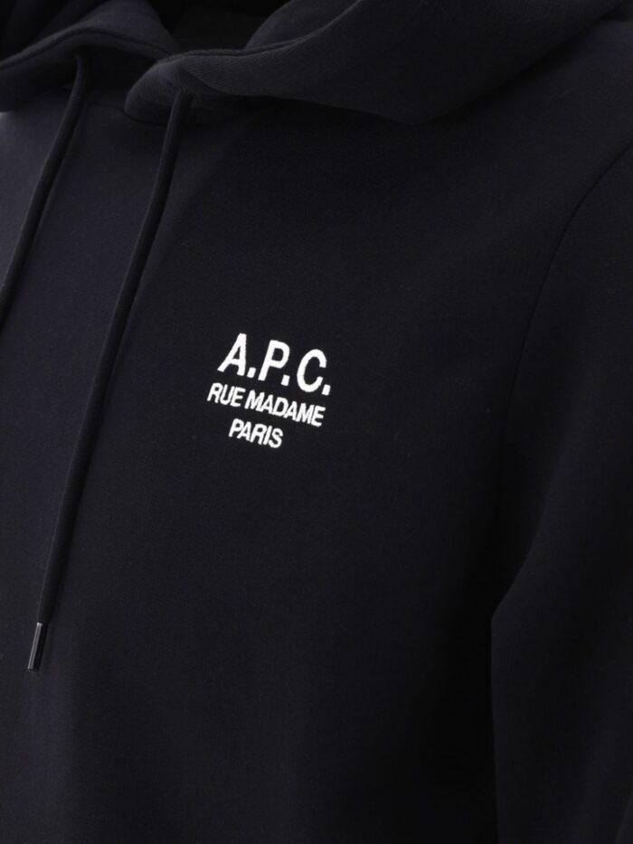 A.P.C. Embroidered-logo Hoodie