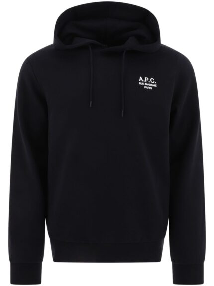 A.P.C. Embroidered-logo Hoodie