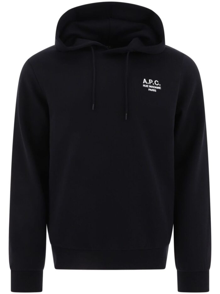 A.P.C. Embroidered-logo Hoodie