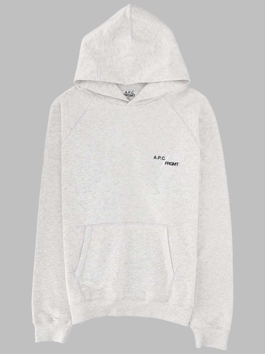 A.P.C. FELPA CON LOGO