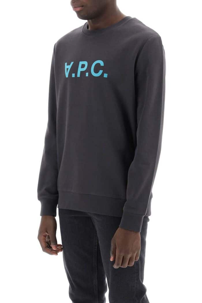 A.P.C. Flock V.p.c. Logo Sweatshirt