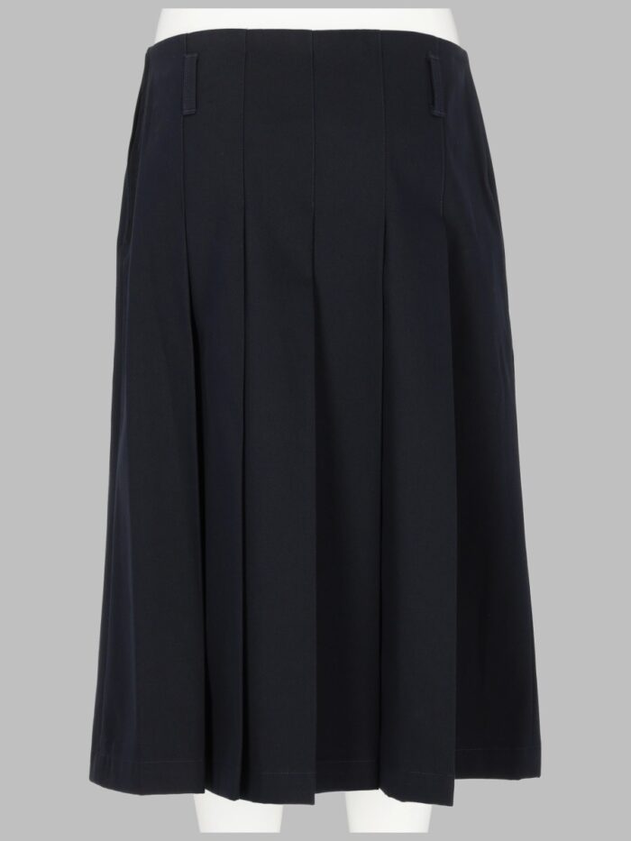 A.P.C. GONNA PLISSETTATA IN COTONE