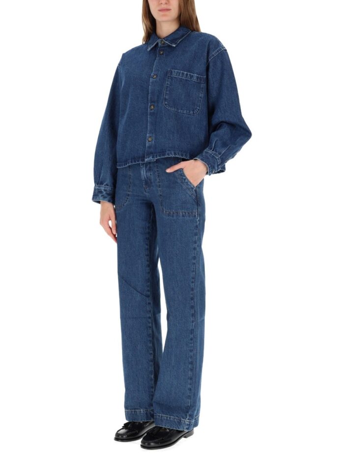 a.p.c. jacket shirt "samantha" A.P.C. JACKET SHIRT "SAMANTHA"