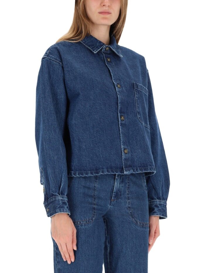 a.p.c. jacket shirt "samantha" A.P.C. JACKET SHIRT "SAMANTHA"