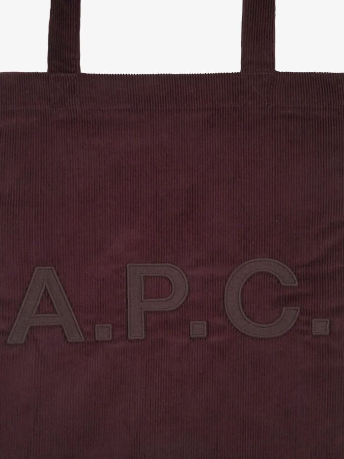 A.P.C. Lou Corduroy Shopping Bag