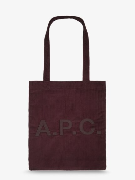 A.P.C. Lou Corduroy Shopping Bag