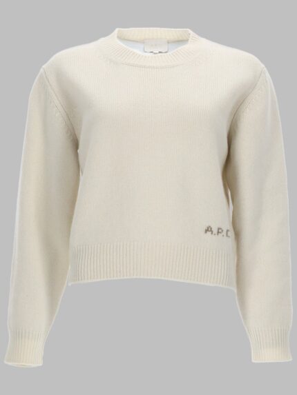 A.P.C. MAGLIA "ANNA" CON LOGO