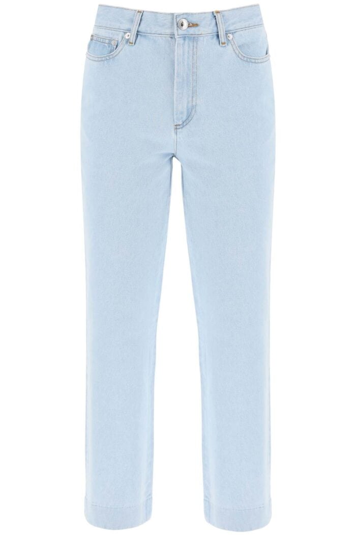 A.P.C. New Sailor Straight Cut Cropped Jeans