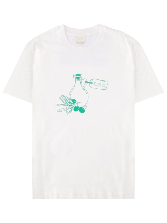A.P.C. "OLIVE OIL" T-SHIRT