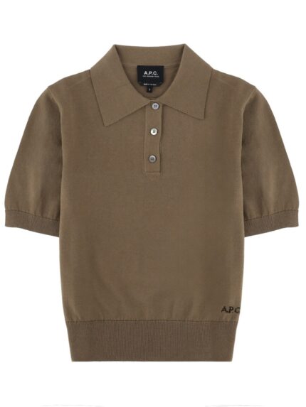 A.P.C. POLO WITH LOGO