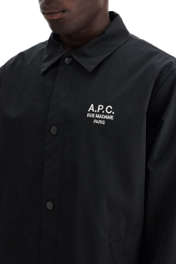 A.P.C. "regis Cotton Blend Oversh