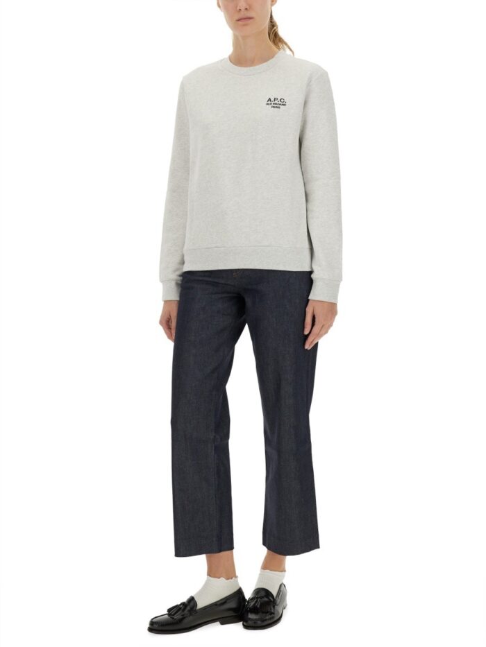 A.P.C. RUE MADAME SWEATSHIRT WITH LOGO