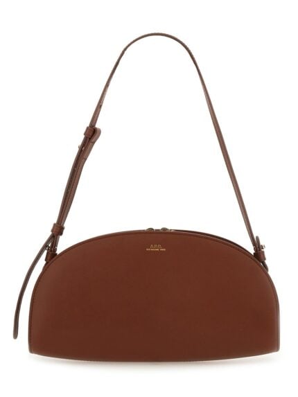 A.P.C. SHOULDER BAG "DEMI-LUNE"