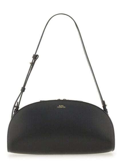 A.P.C. SHOULDER BAG "DEMI-LUNE"