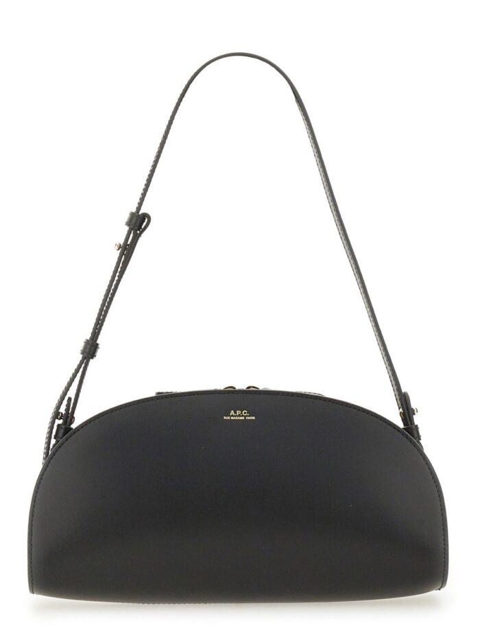 A.P.C. SHOULDER BAG "DEMI-LUNE"