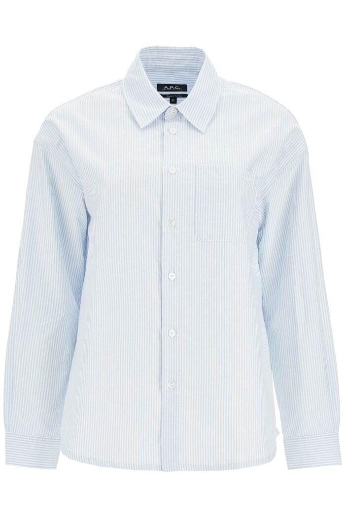 A.P.C. Striped Boyfriend Shirt