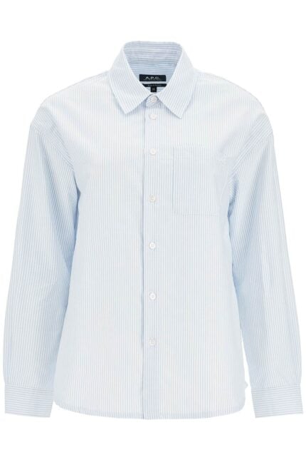 A.P.C. Striped Boyfriend Shirt