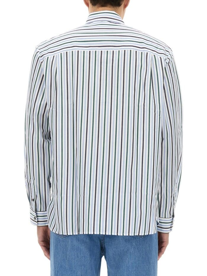 A.P.C. STRIPED "MATEO" SHIRT