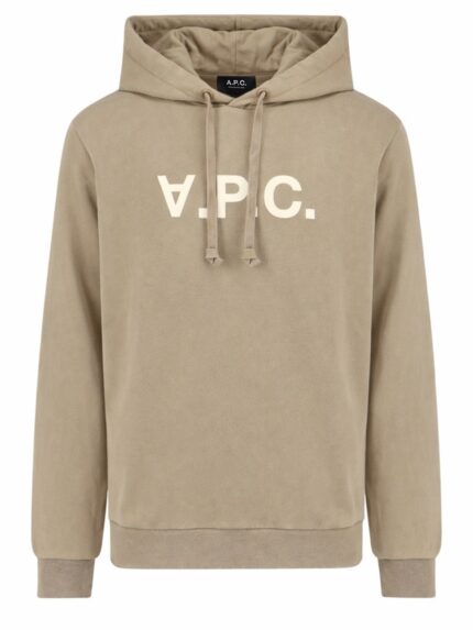 A.P.C. SWEATSHIRT WITH LOGO