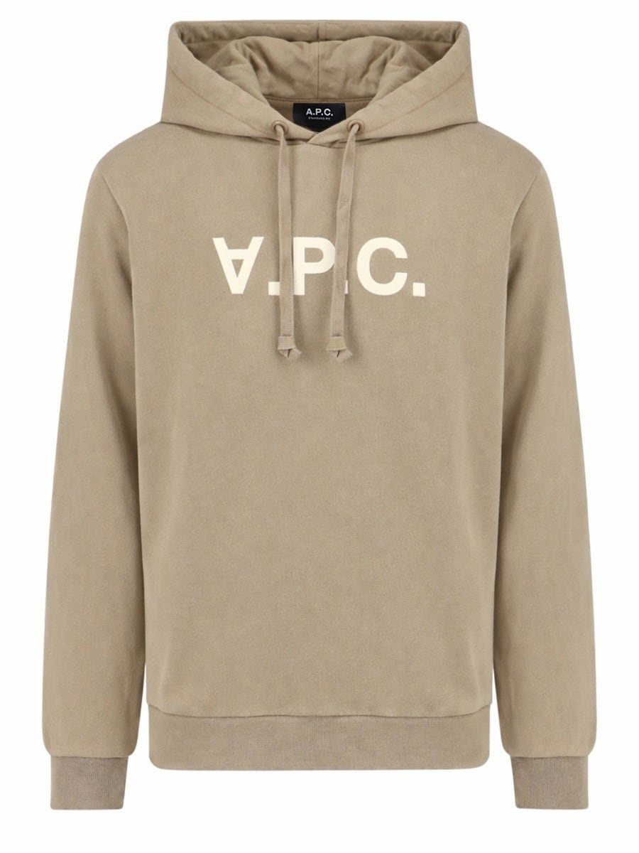 A.P.C. SWEATSHIRT WITH LOGO