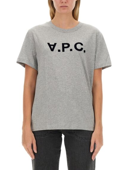 A.P.C. T-SHIRT CON LOGO