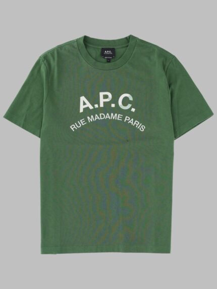 A.P.C. T-SHIRT CON LOGO