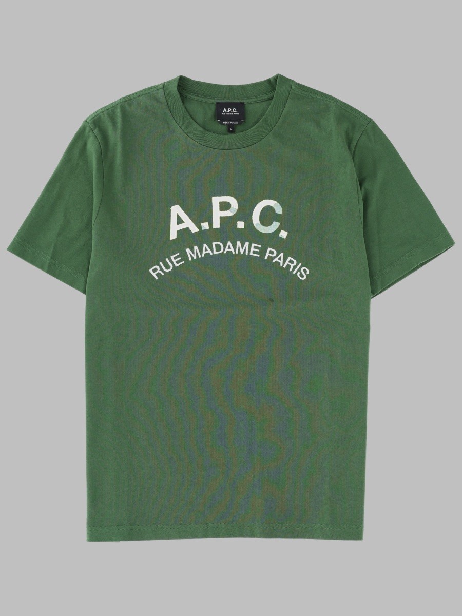 A.P.C. T-SHIRT CON LOGO