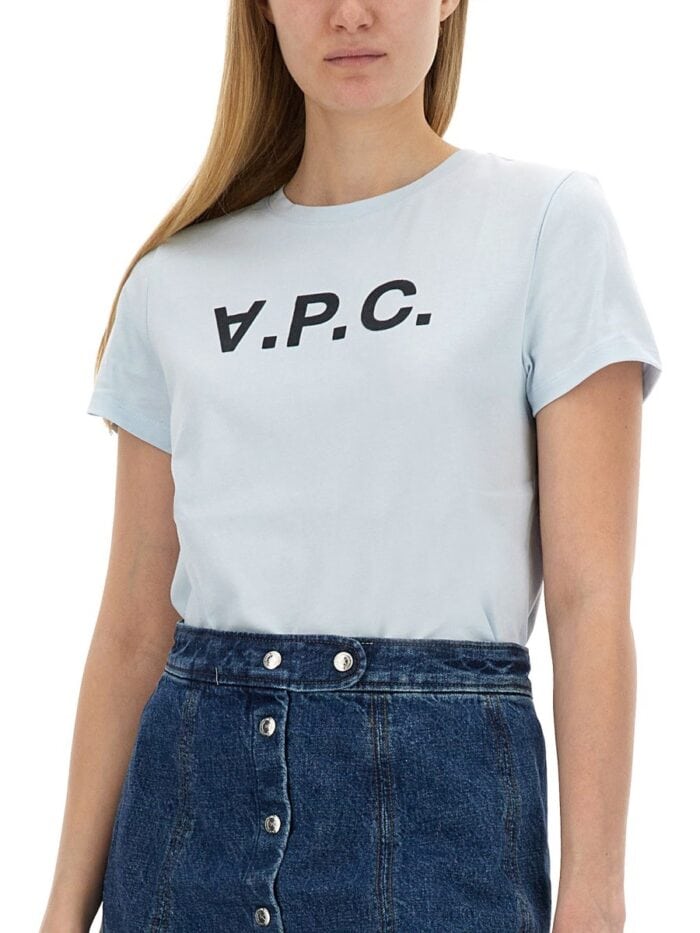 A.P.C. T-SHIRT WITH LOGO