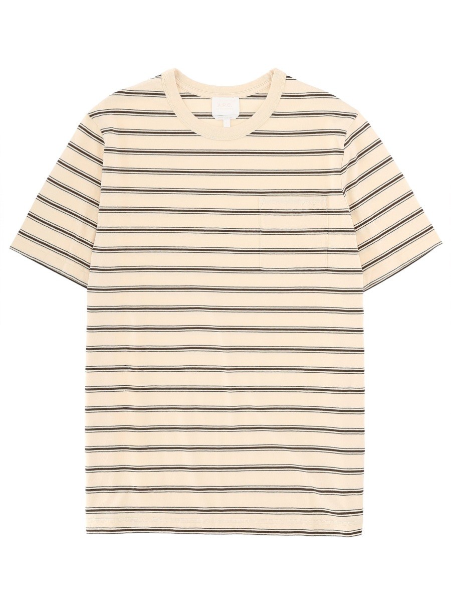 A.P.C. T-SHIRT WITH LOGO