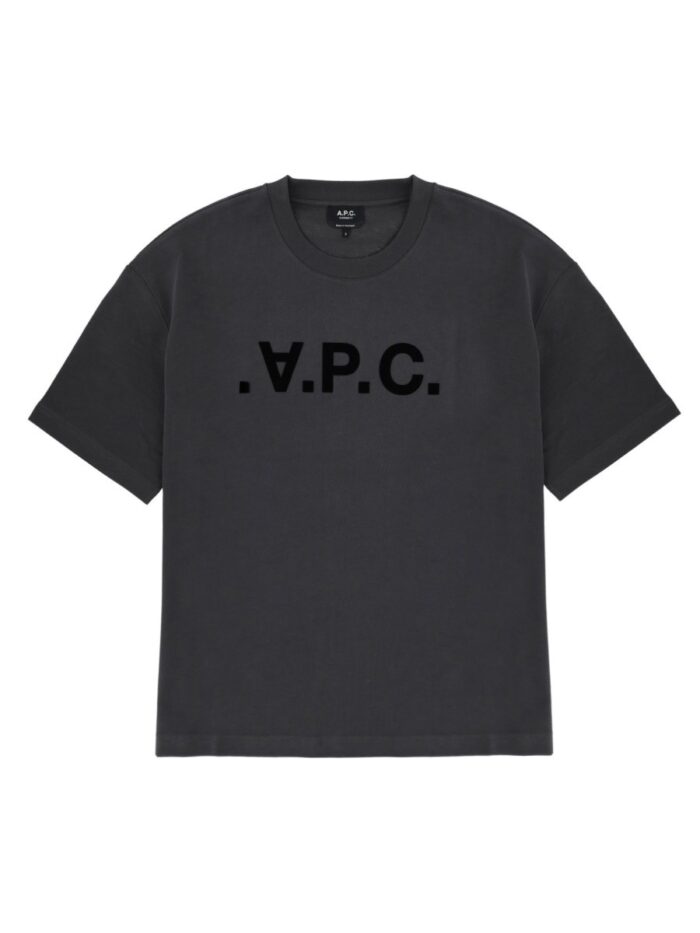 A.P.C. T-SHIRT WITH LOGO