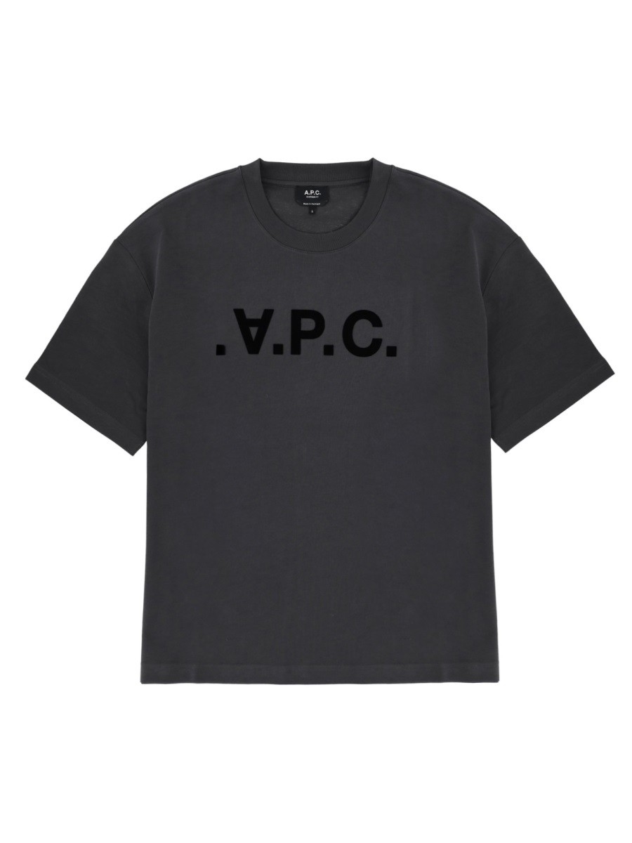 A.P.C. T-SHIRT WITH LOGO
